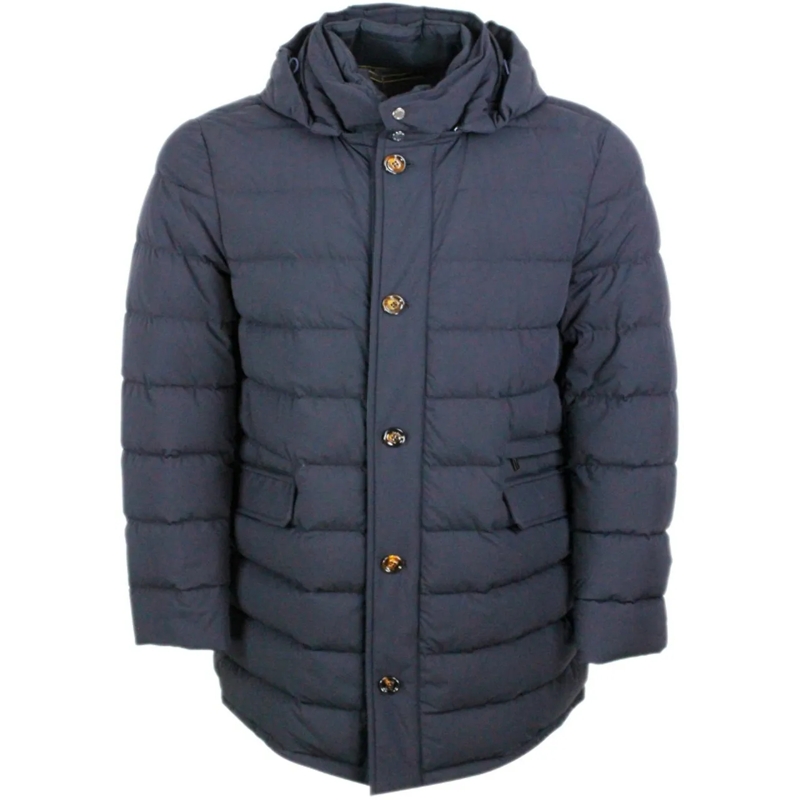 Moorer Doudoune Coats Blue blau