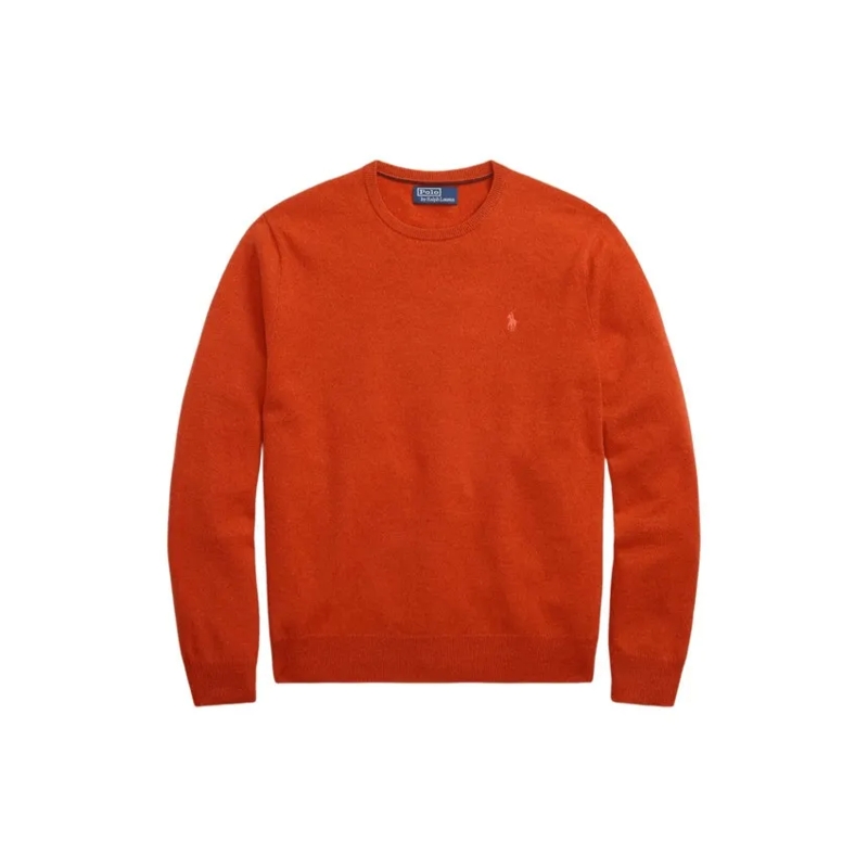 Polo Ralph Lauren  Crewneck Sweatshirt In Fine Italian Wool Red