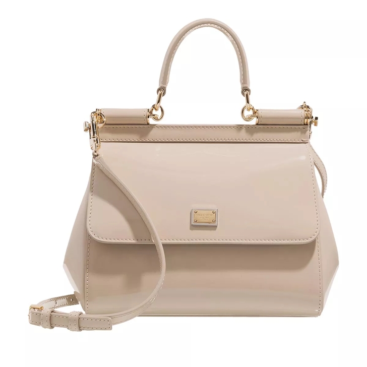 Beige deals satchel bag