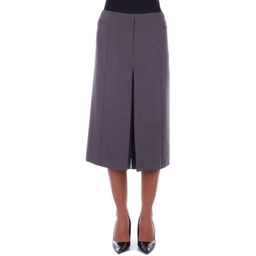 Pinko Midi Rokken Skirts Gray grau