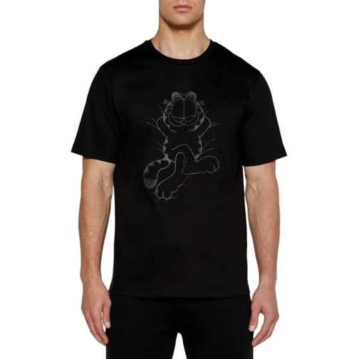 Iceberg T-Shirts Iceberg Heren T-Shirt Zwart F029-6304/9000 schwarz