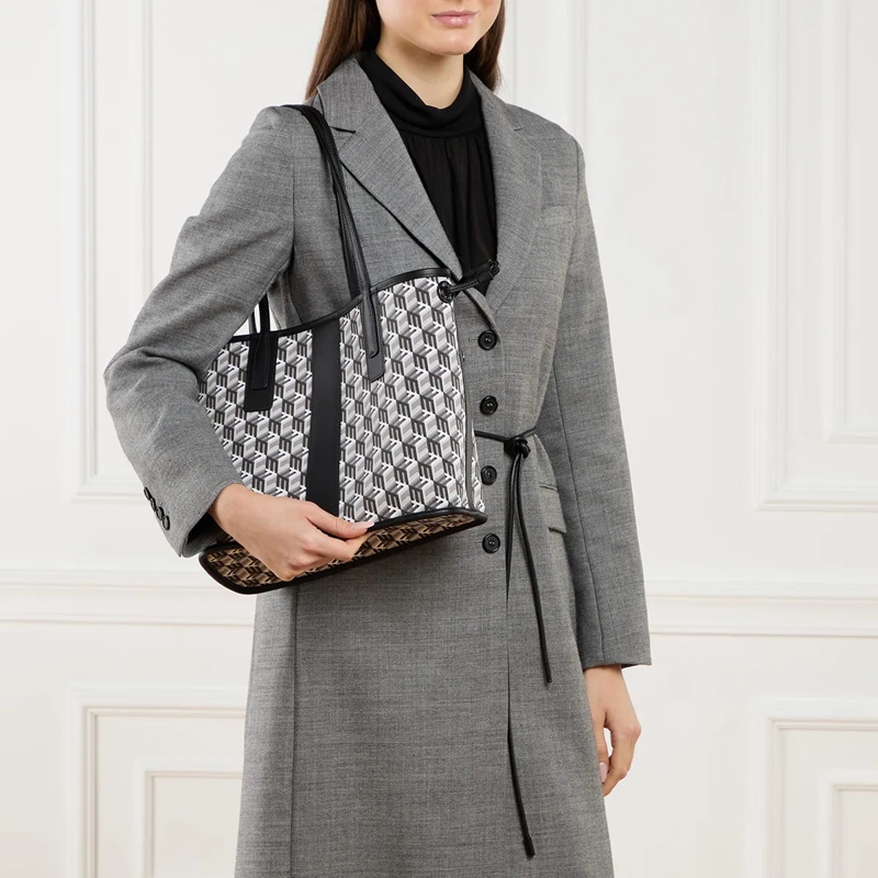 MCM Shopper Liz Vi Shopper Sml Bk, One Size(Image 4)