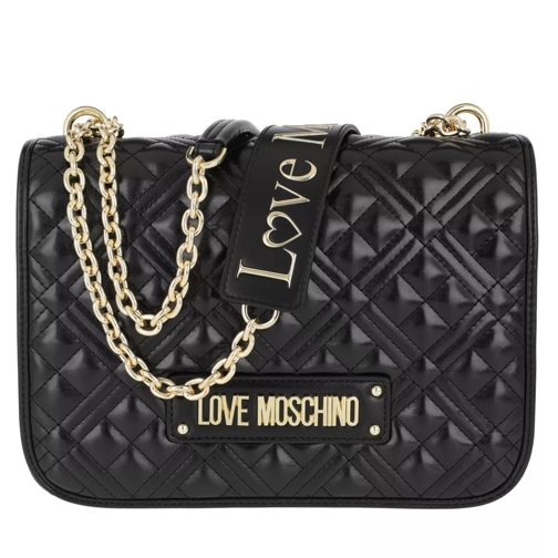 Love Moschino Quilted Handle Bag Nero Crossbodytas