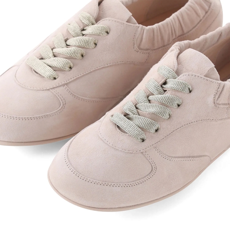 Agl Schnürschuhe Sneaker aus Veloursleder pink(Image 3)