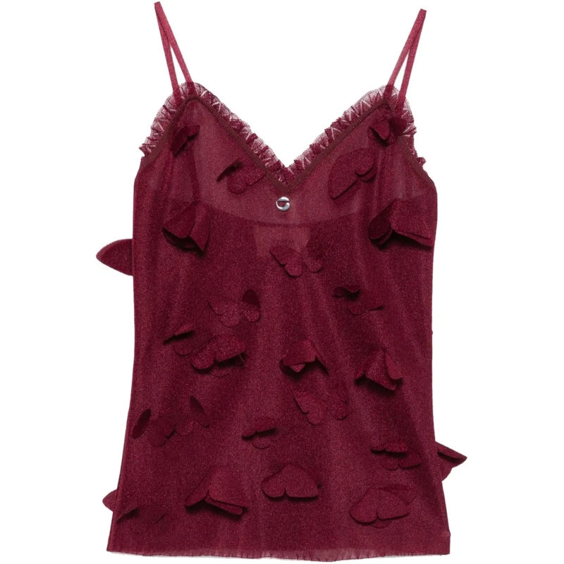 Coperni T-Shirt Top Red rot