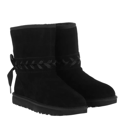UGG Classic Boot Lace Short Black Winter Boot