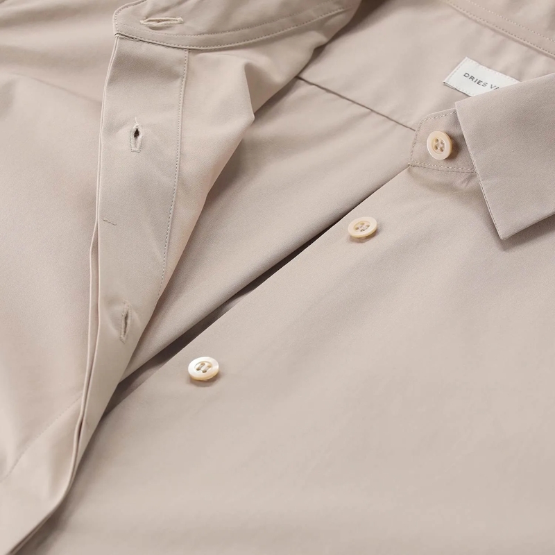 Dries Van Noten Chemisier Hemdbluse Clavini beige(Image 4)