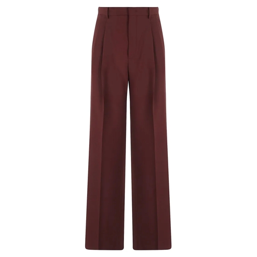 Tagliatore  Flattering Bordeaux Trousers Burgundy