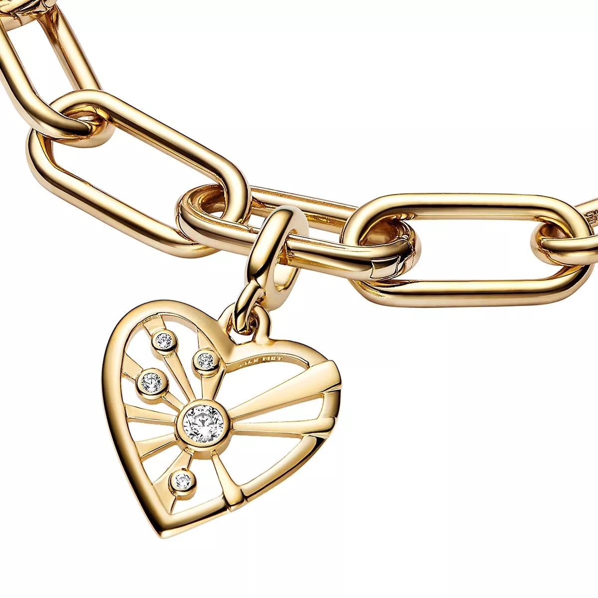 Pandora Pandora ME Heart & Rays Medallion Clear | Anhänger 