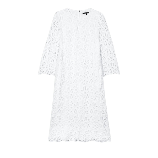 Luisa Cerano Kleider Crochet-Midikleid bleached white