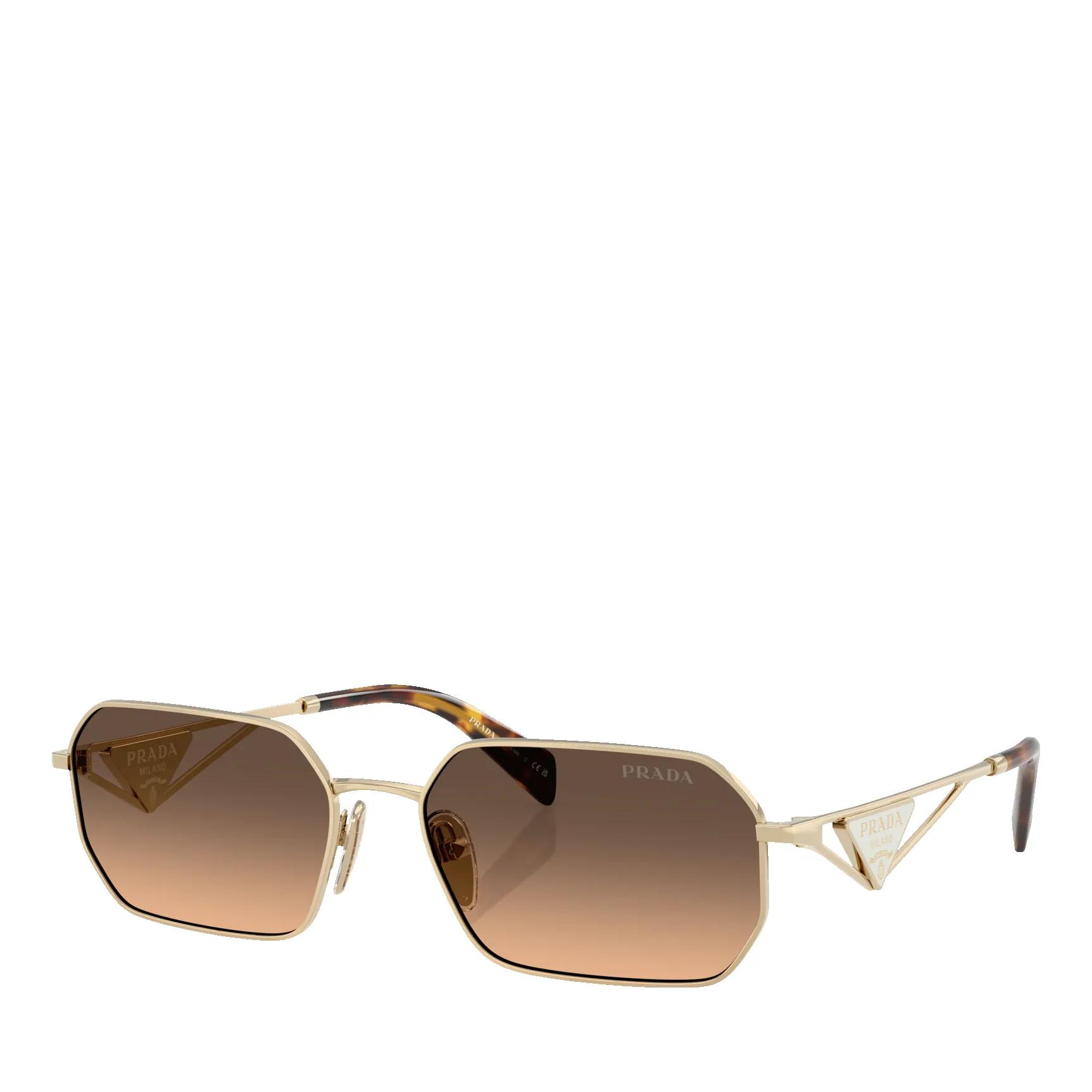 Prada Sonnenbrille - 0PR A51S - Gr. unisize - in Gold - für Damen