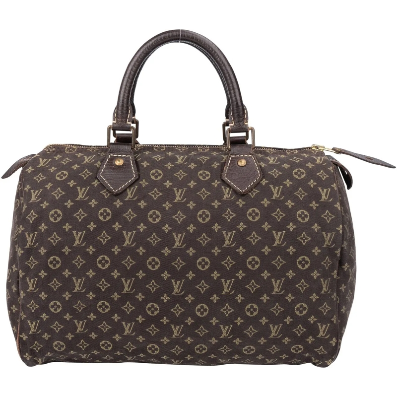 Louis Vuitton Tote Louis Vuitton Mini Lin Monogram Speedy 30 Handbag braun
