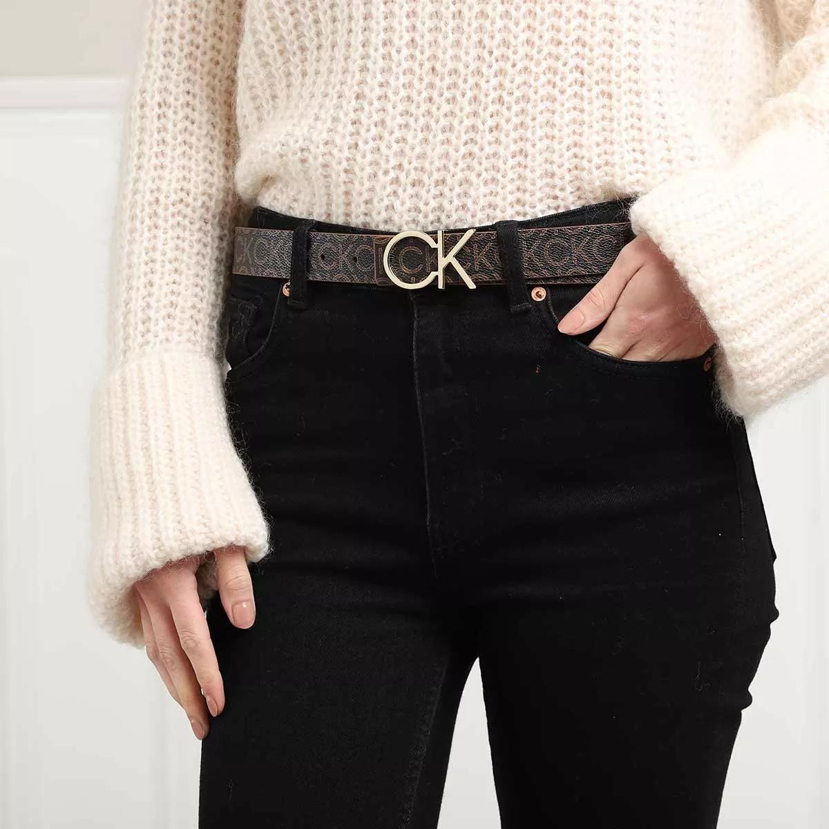 Calvin Klein Re Lock Ck Rev Belt 30Mm Brown