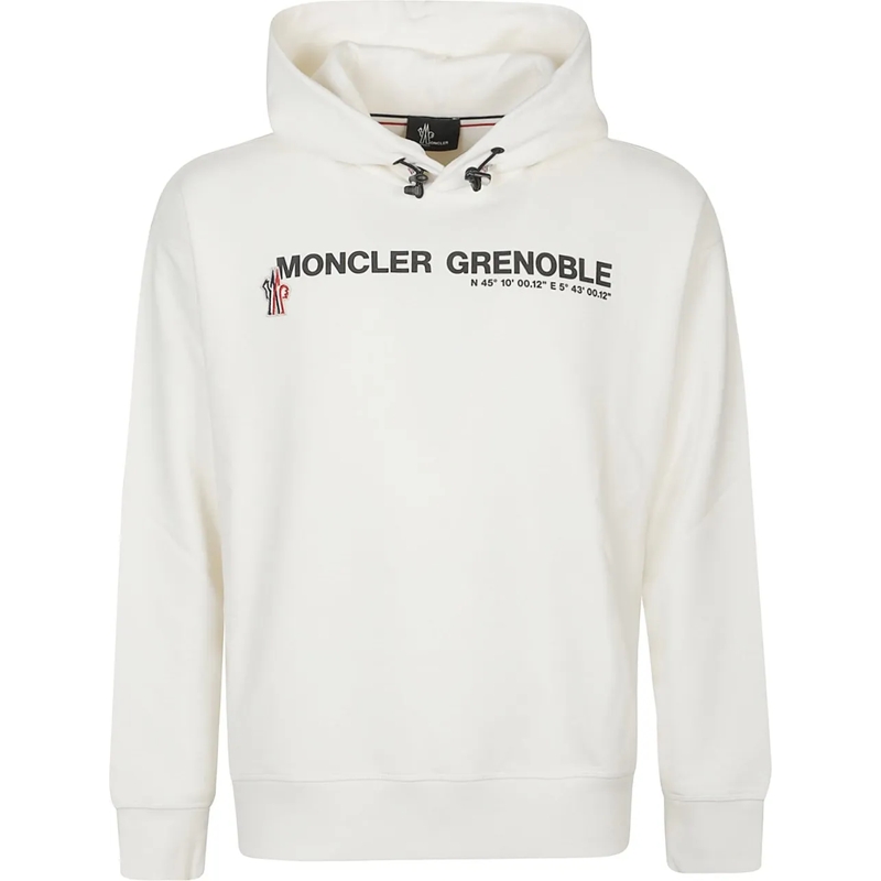 Moncler  Logo Sweatshirt White weiß