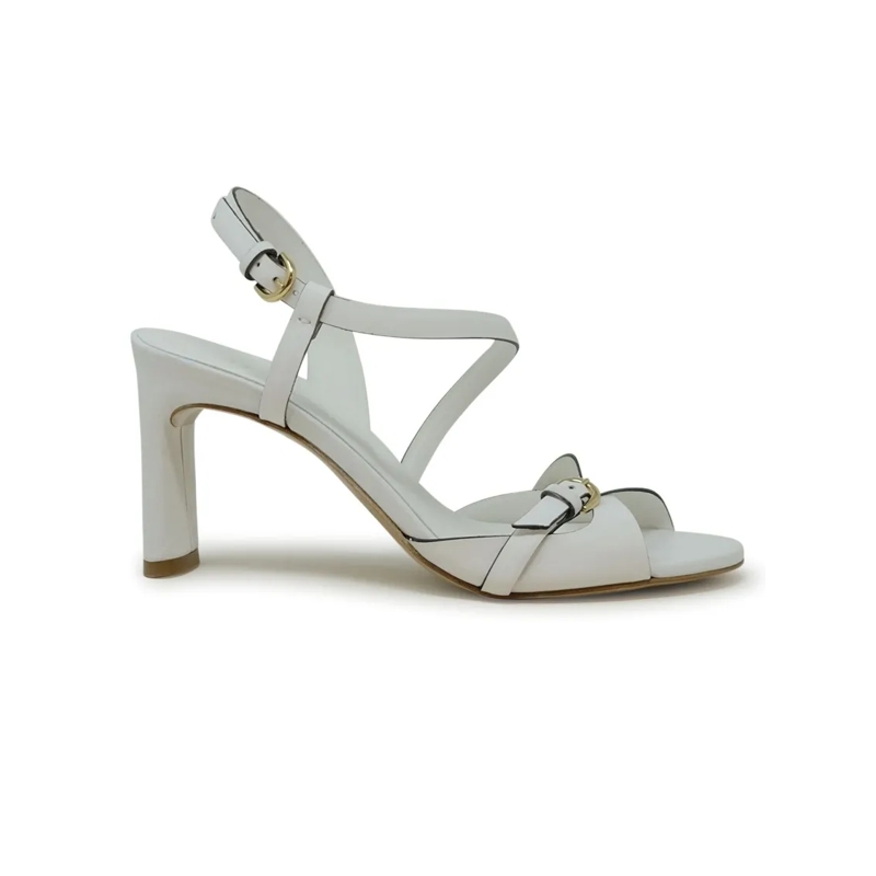 Roberto Del Carlo Sandalen 11924 White Leather Sandals White
