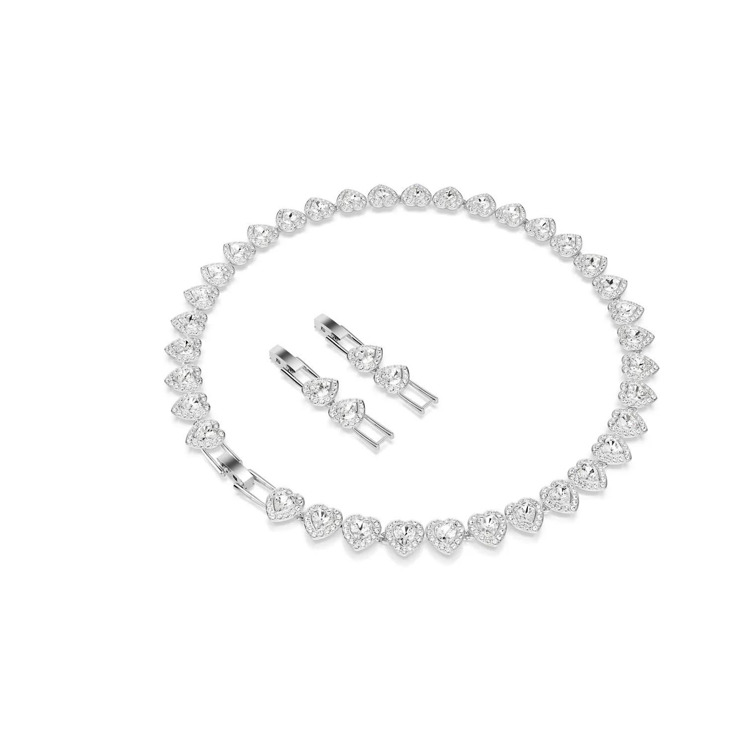 Thumbnail - Swarovski Halskette - Ariana Grande Kette - Gr. unisize - in Silber - für Damen