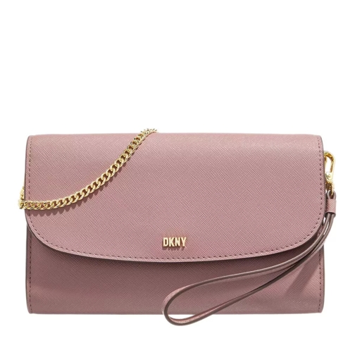 DKNY Sidney Wallet On Chain Vintage Rose Wallet On A Chain