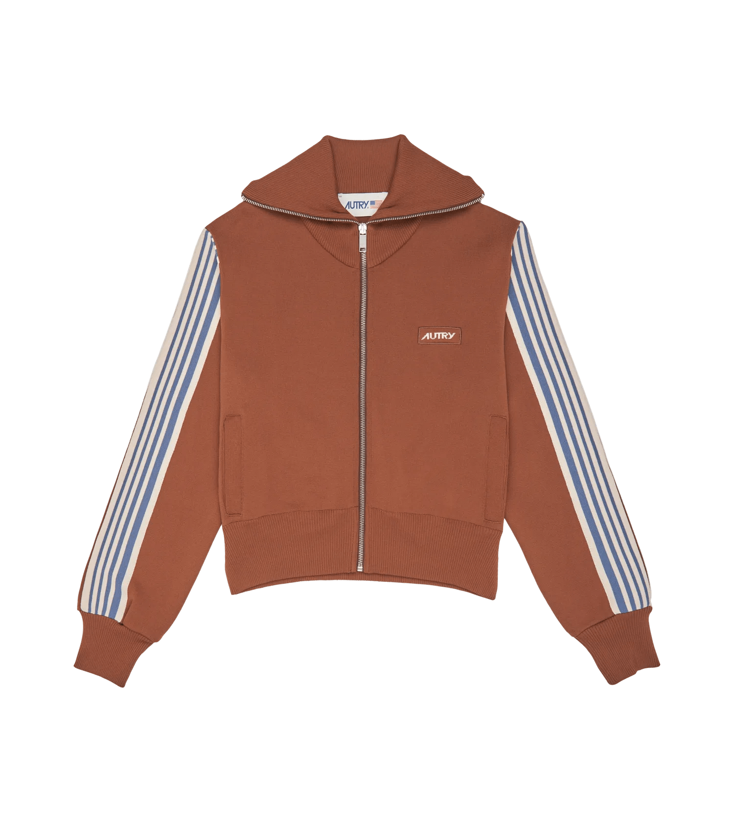 Autry International - Cardigan mit Logo-Patch - Größe XS - multi