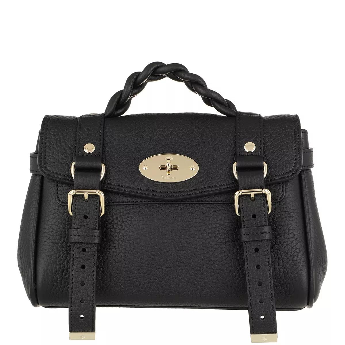 Mulberry Crossbody Bags - Mini Alexa Heavy Grain - Gr. unisize - in Schwarz - für Damen