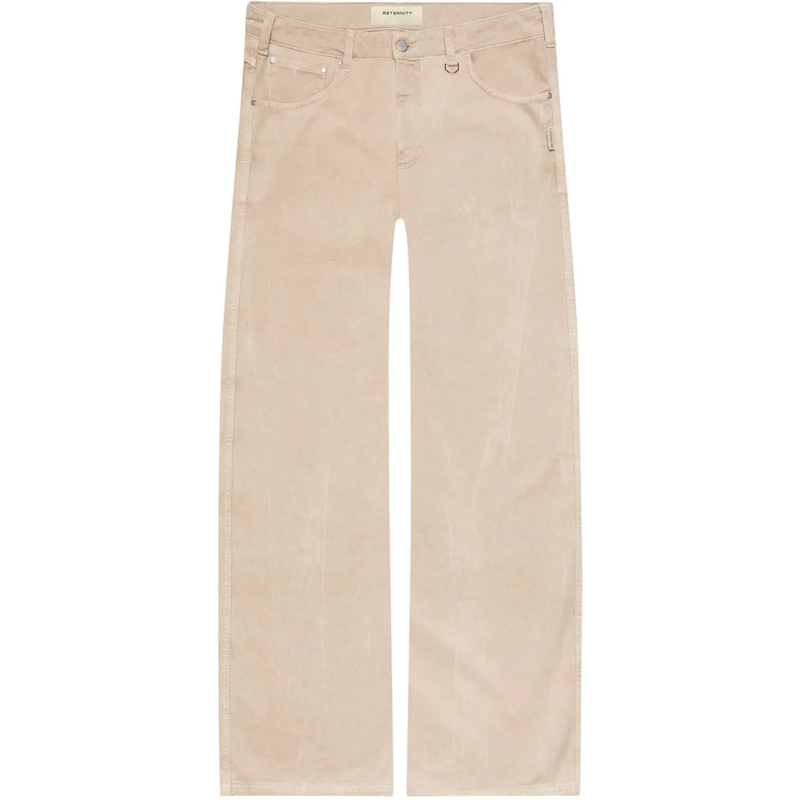RETERNITY  Pantaloni Canvas Wrinkled Sabbia mehrfarbig
