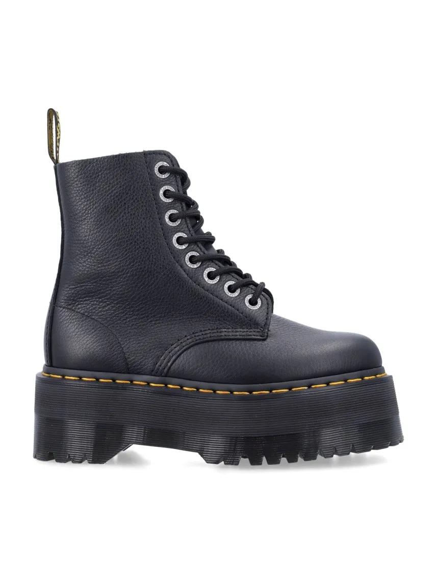 Thumbnail - Dr. Martens Stiefel - 1460 Pascal Max Boots - Gr. 6_5 - in Schwarz - für Damen
