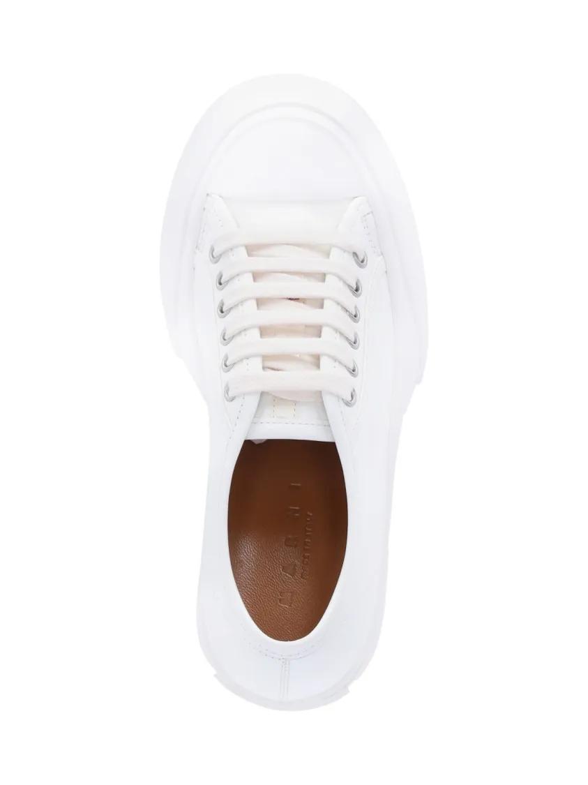 Thumbnail - Marni Low-Top Sneaker - "Heel Sneakers" – White - Gr. 41 (EU) - in Weiß - für Damen