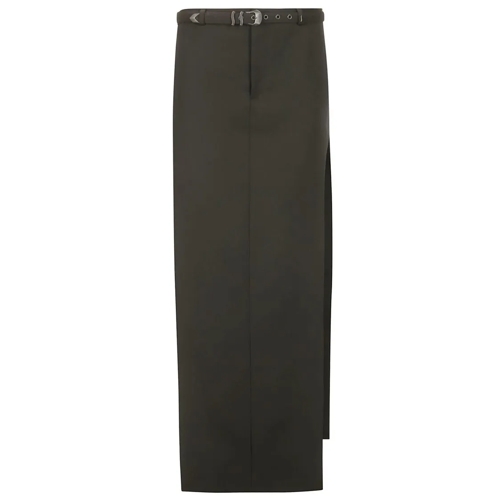 Ssheena Minirokken Long Black Ssheena Skirt Black