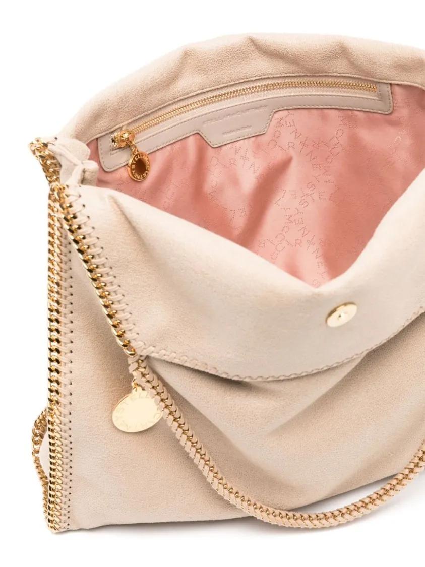 Stella Mccartney Crossbody bags Soft Sand Beige Handbag With Concealed Magnetic Fa in beige