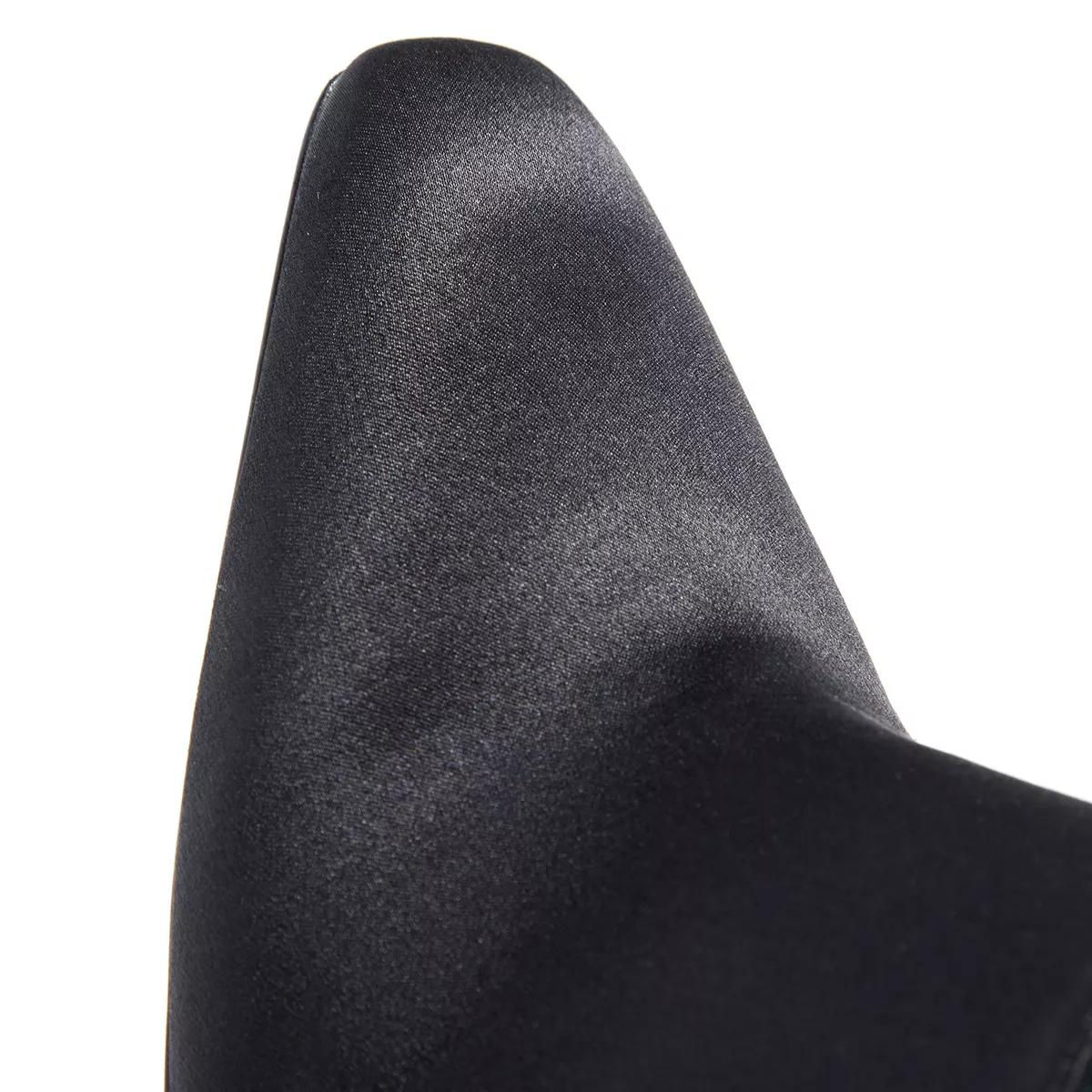Thumbnail - Saint Laurent Slipper & Pantoletten - Ascot Mules In Crepe Satin - Gr. 41 (EU) - in Schwarz - für Damen