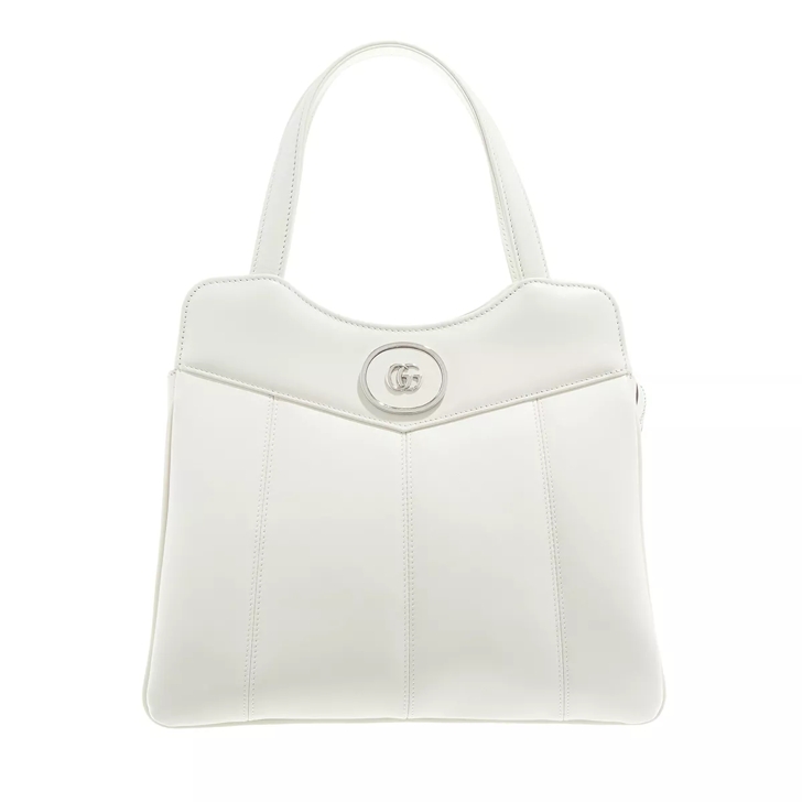 Gucci white leather sale