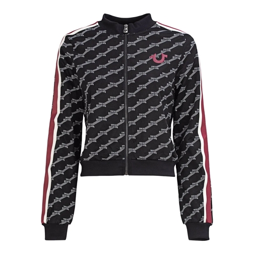 True Religion Daunenjacken Track Jacke Monogram schwarz