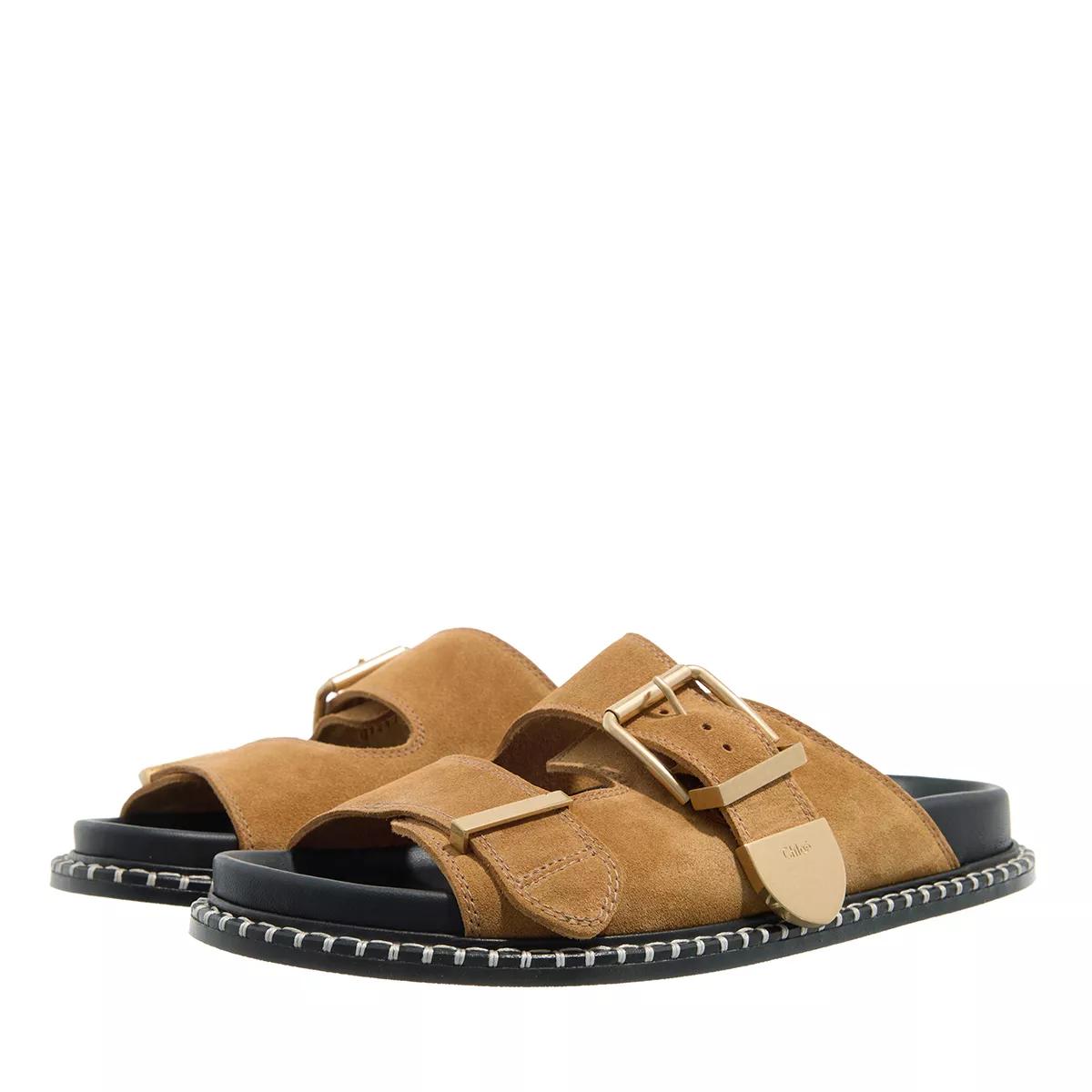 Chloé Sandalen & Sandaletten - Sandal Basso - Gr. 36 (EU) - in Braun - für Damen