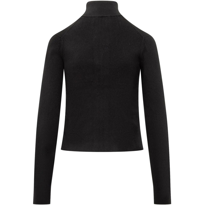 J.W.Anderson  J.W. Anderson Cardigan Nero con Zip schwarz(Image 2)
