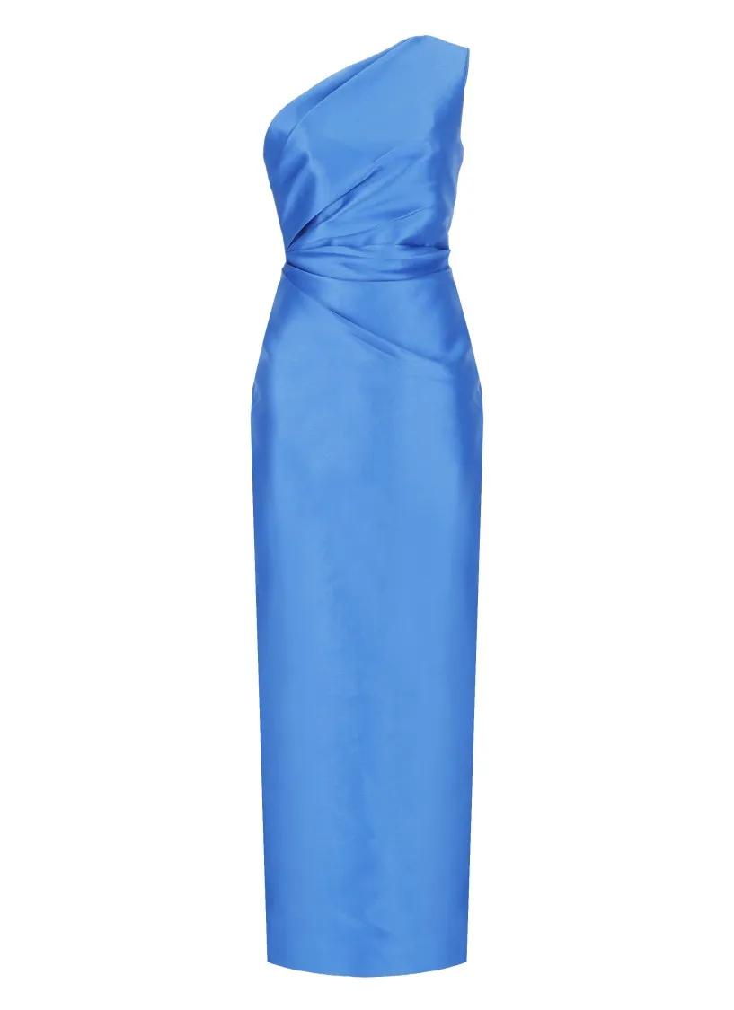Thumbnail - Solace London - Kira Maxi Dress - Größe 8 - blau