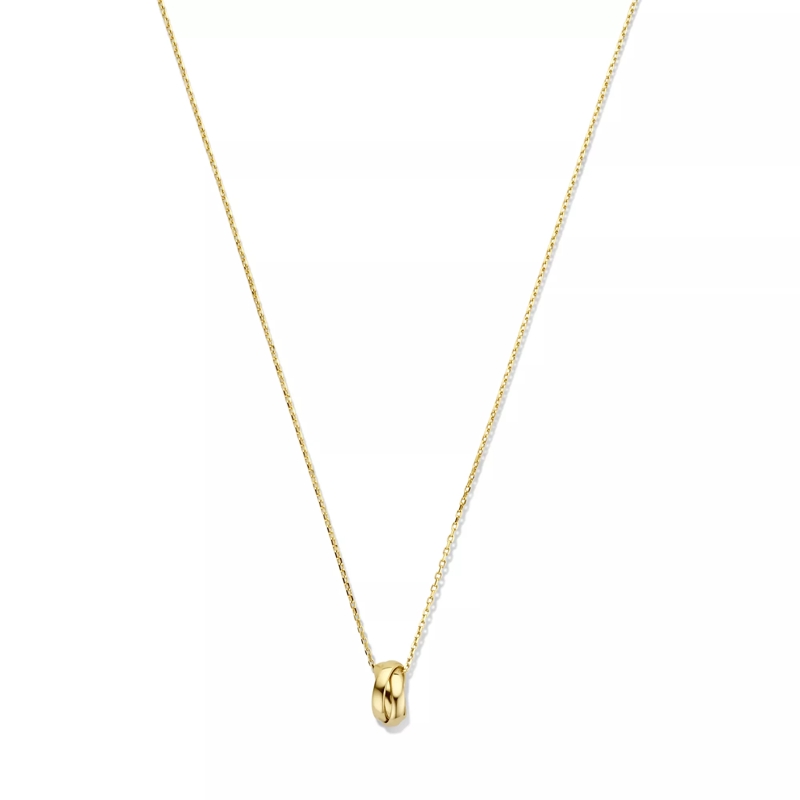 Isabel Bernard Collier court Rivoli Méline 585 Gold Kette Gold
