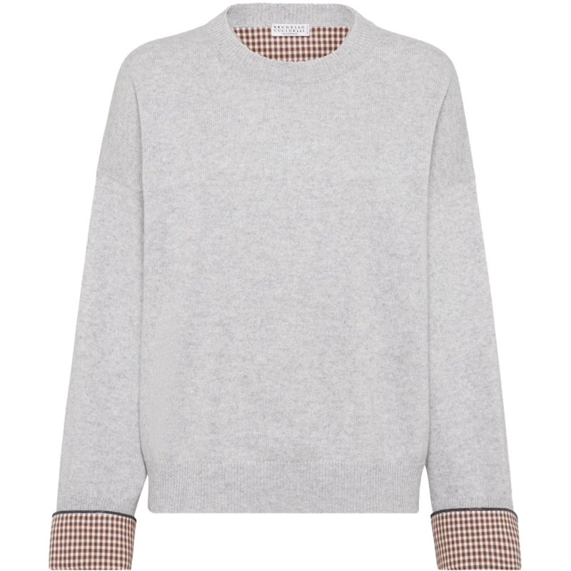 Brunello Cucinelli  Sweaters Light Grey grau