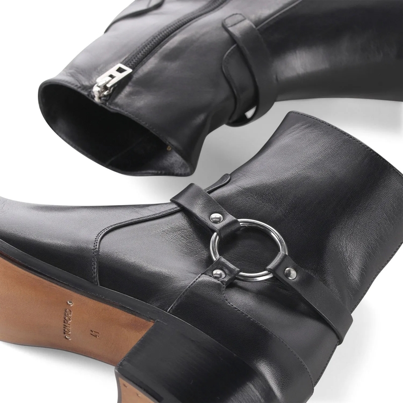 Tom Ford Veterschoenen Stiefel Clint aus Leder schwarz(Image 5)