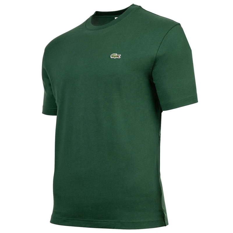 Lacoste Hemd Herren T-Shirt von LACOSTE. Rundhalsausschnitt und grün(Image 3)