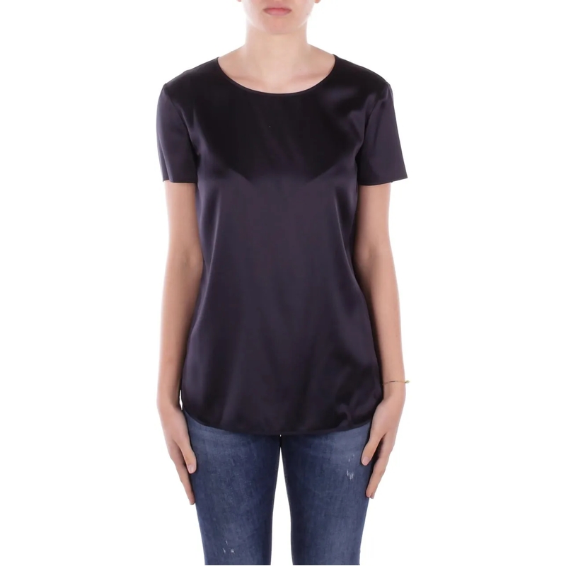 Max Mara Bluse Shirts Blue blau