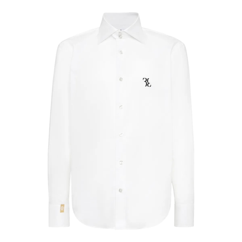 BILLIONAIRE Hemd Hemd Slim Fit weiss