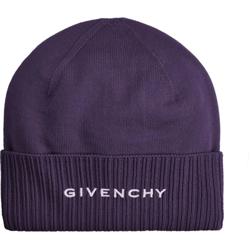 Givenchy  Givenchy Wool Logo Hat lila