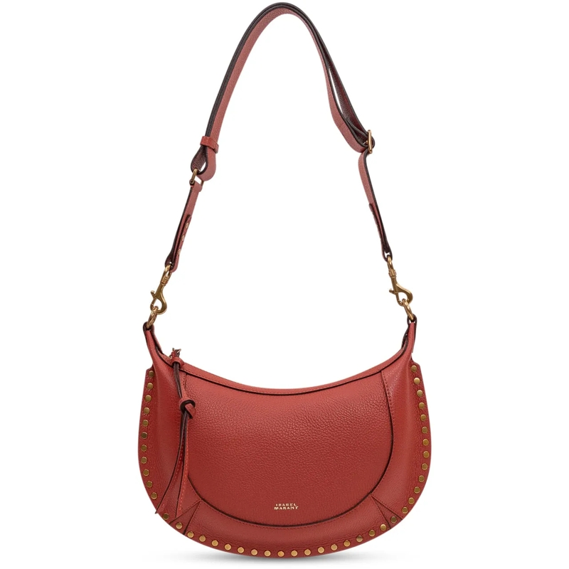 Isabel Marant Schultertasche Borsa Naoko con Profilo Borchiato rot(Image 2)