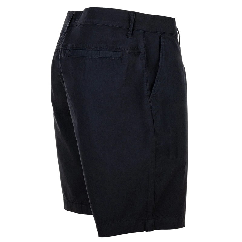 Emporio Armani Bermuda-Shorts SATIN LABEL blau(Image 3)