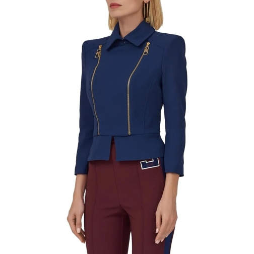 Elisabetta Franchi Blazer Blauwe vest blau