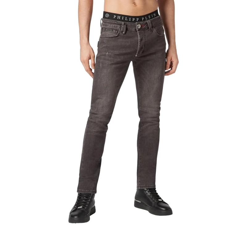 Philipp Plein Jeans Jeans Regular Fit grau(Image 2)