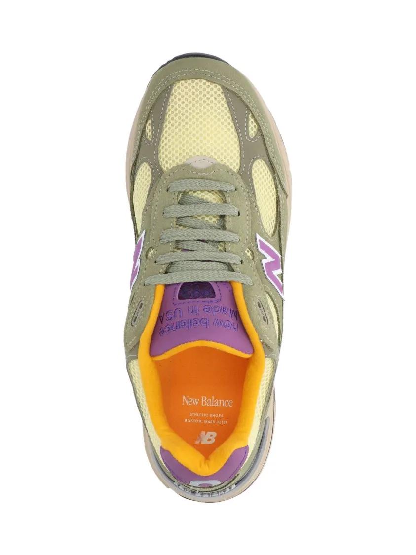 Thumbnail - New Balance Low-Top Sneaker - Suede Sneakers With Breathable Mesh And Accented L - Gr. 5_5 - in Grün - für Damen