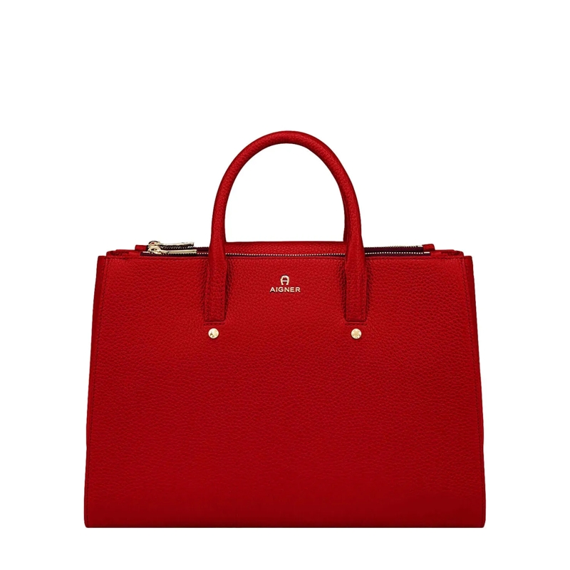 AIGNER Sacoche pour ordinateur portable Handtasche Ivy Rot