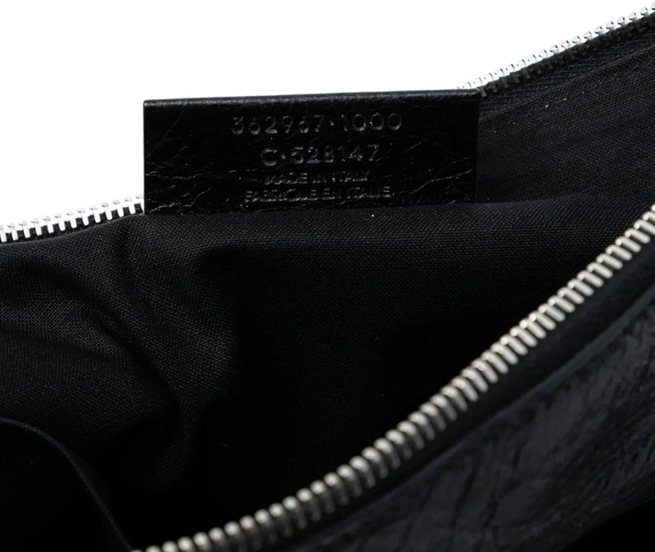 Thumbnail - Balenciaga Clutches - Lambskin Motocross Classic Zip Around Flat Clutch - Gr. unisize - in Schwarz - für Damen