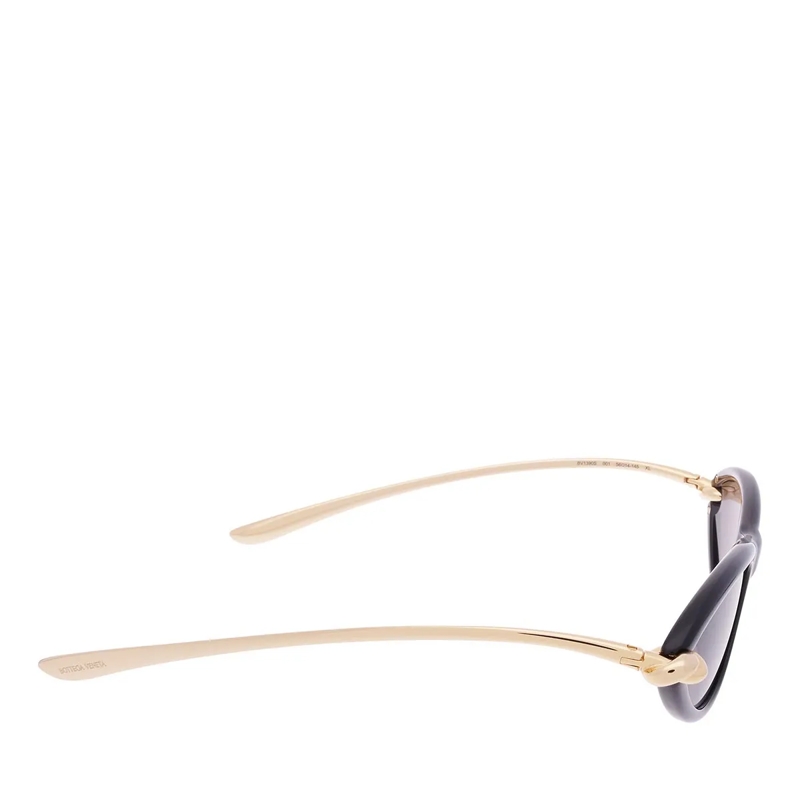 Bottega Veneta Sonnenbrille BV1390S-001 Black-Gold-Grey(Image 4)