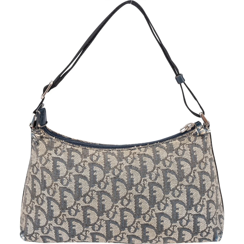 Christian Dior Schultertasche Christian Dior Trotter Monogram Mini Shoulder Bag mehrfarbig